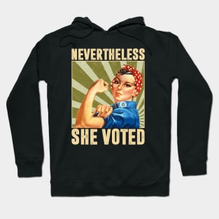 Nevertheless She Voted Feminist 2020 Hoodie